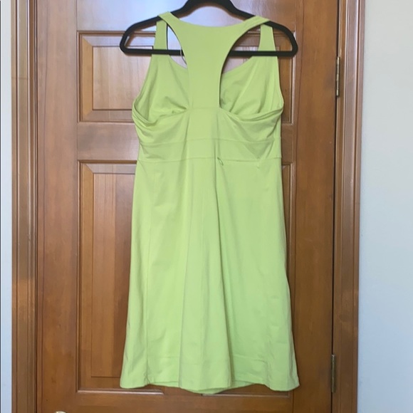 NWT Toad & co Title Nine Lime Green Dress M - Picture 2 of 9